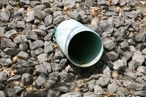 Installing a French drain