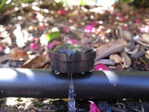 Garden drip irrigation system tips
