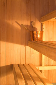 Die wahl sauna holz