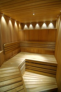 Sauna verlichting
