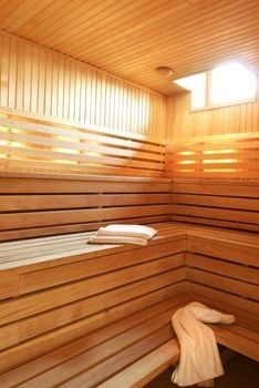 Sauna therapy can make stress disappear